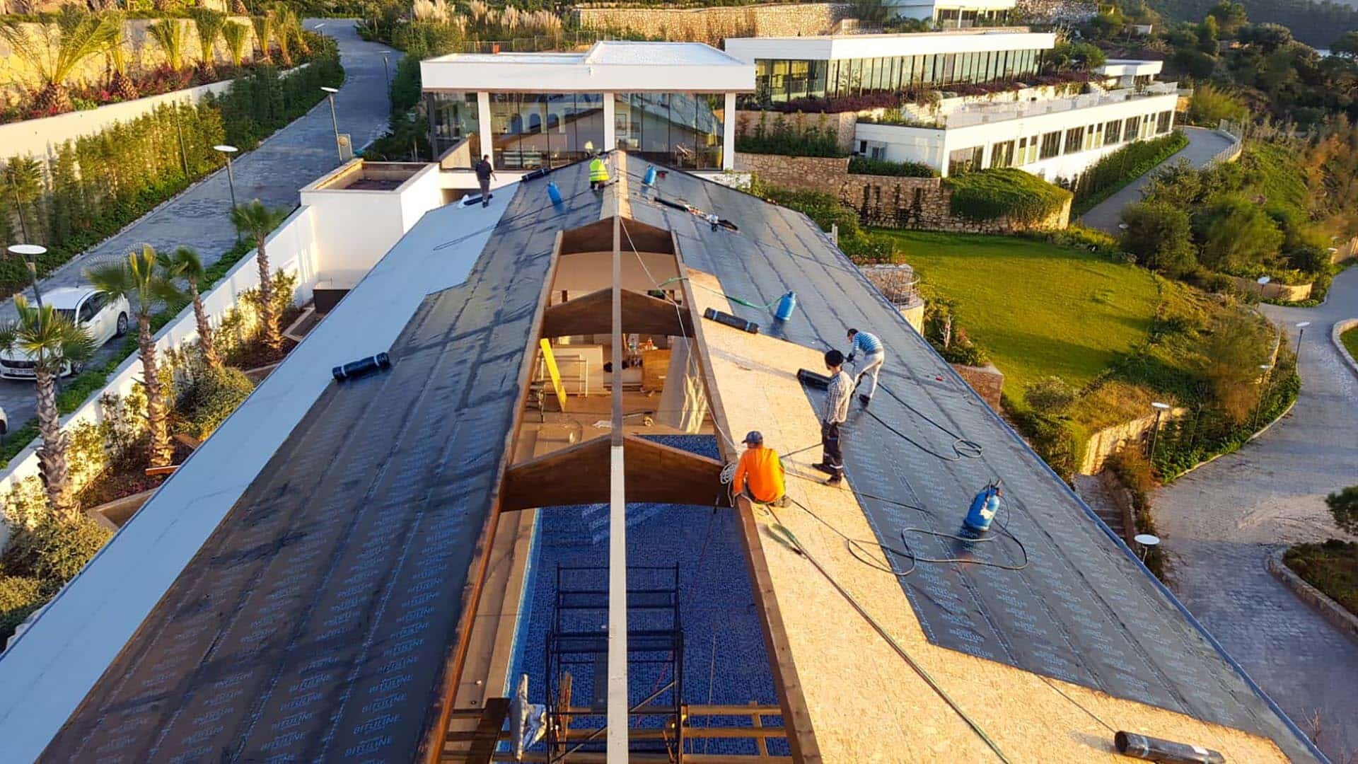 Le Meridien Bodrum Kapalı Havuz Strüktürü