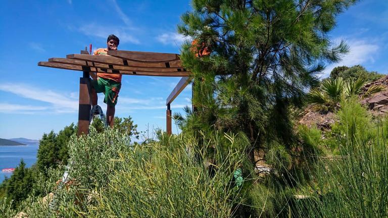 Le Meridien Bodrum Bambudeck ve Pergola Uygulamaları