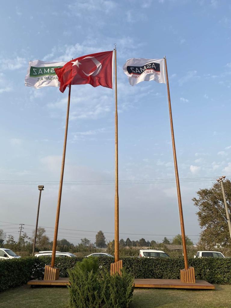Ahşap Bayrak Direği