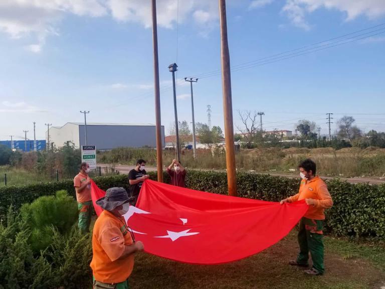 Ahşap Bayrak Direği