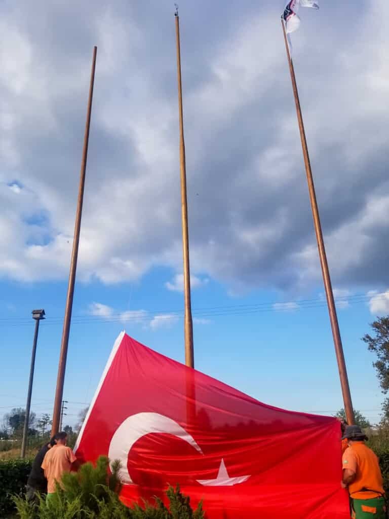 Ahşap Bayrak Direği