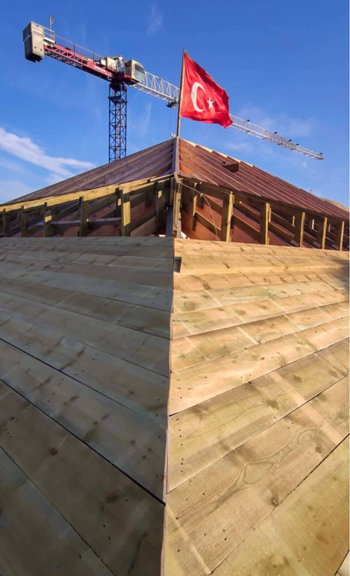 Topkapı Sarayı Müzesi Fatih Köşkü Çatısı Rekonstrüksiyon