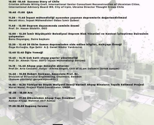 İzmir Sürdürülebilir Kent Çalıştayı İzmir Sürdürülebilir Kent Çalıştayı