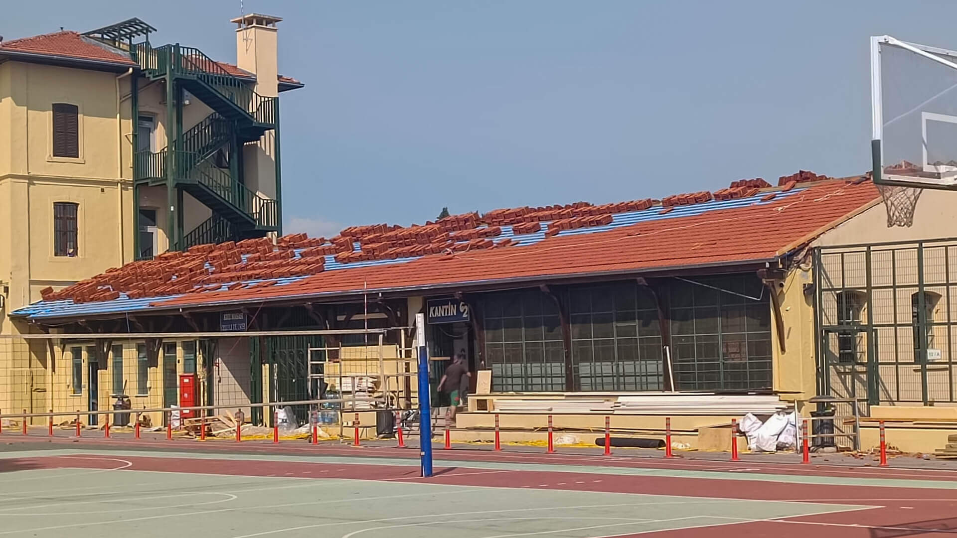 Saint Joseph Fransız Lisesi Çatı Projesi