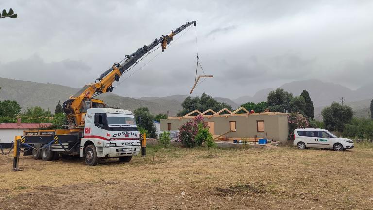 Bodrum Çökertme CLT Konut