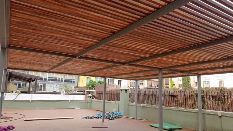 Barselona Teras – Pergola ve Bambudeck Projesi
