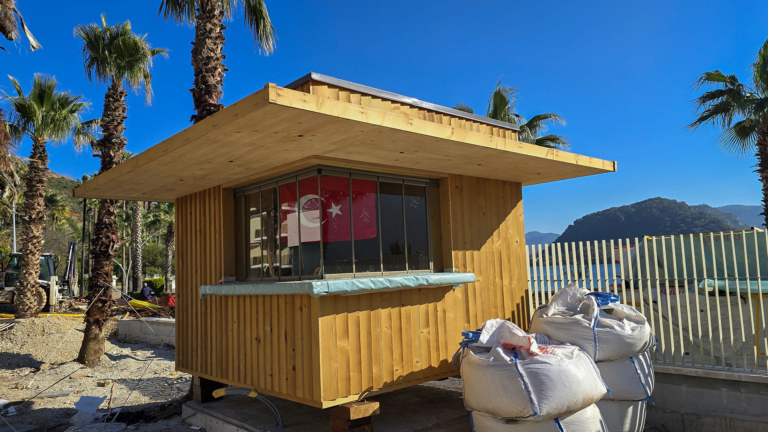 İş Bankası Eğitim ve Dinlenme Tesisi - Kiosk Strüktürleri