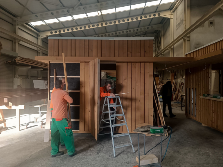 İş Bankası Eğitim ve Dinlenme Tesisi - Kiosk Strüktürleri