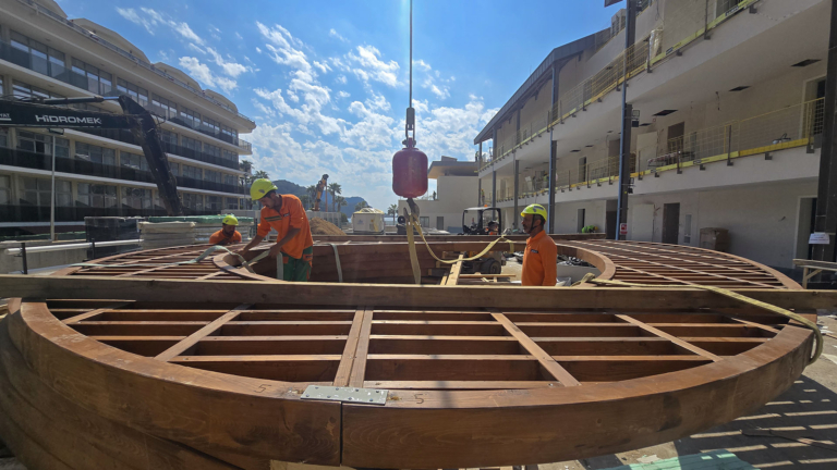 İş Bankası Eğitim ve Dinlenme Tesisi - Peyzaj Pergolaları