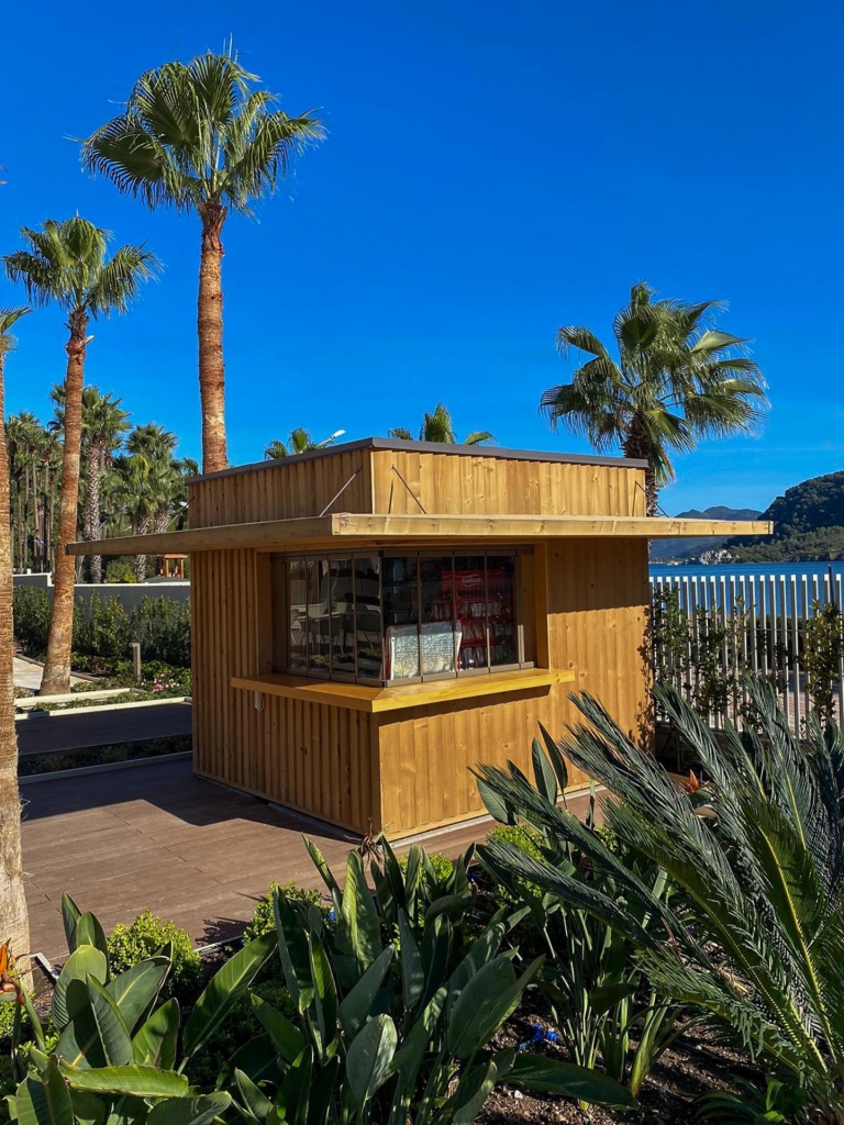 İş Bankası Eğitim ve Dinlenme Tesisi - Kiosk Strüktürleri