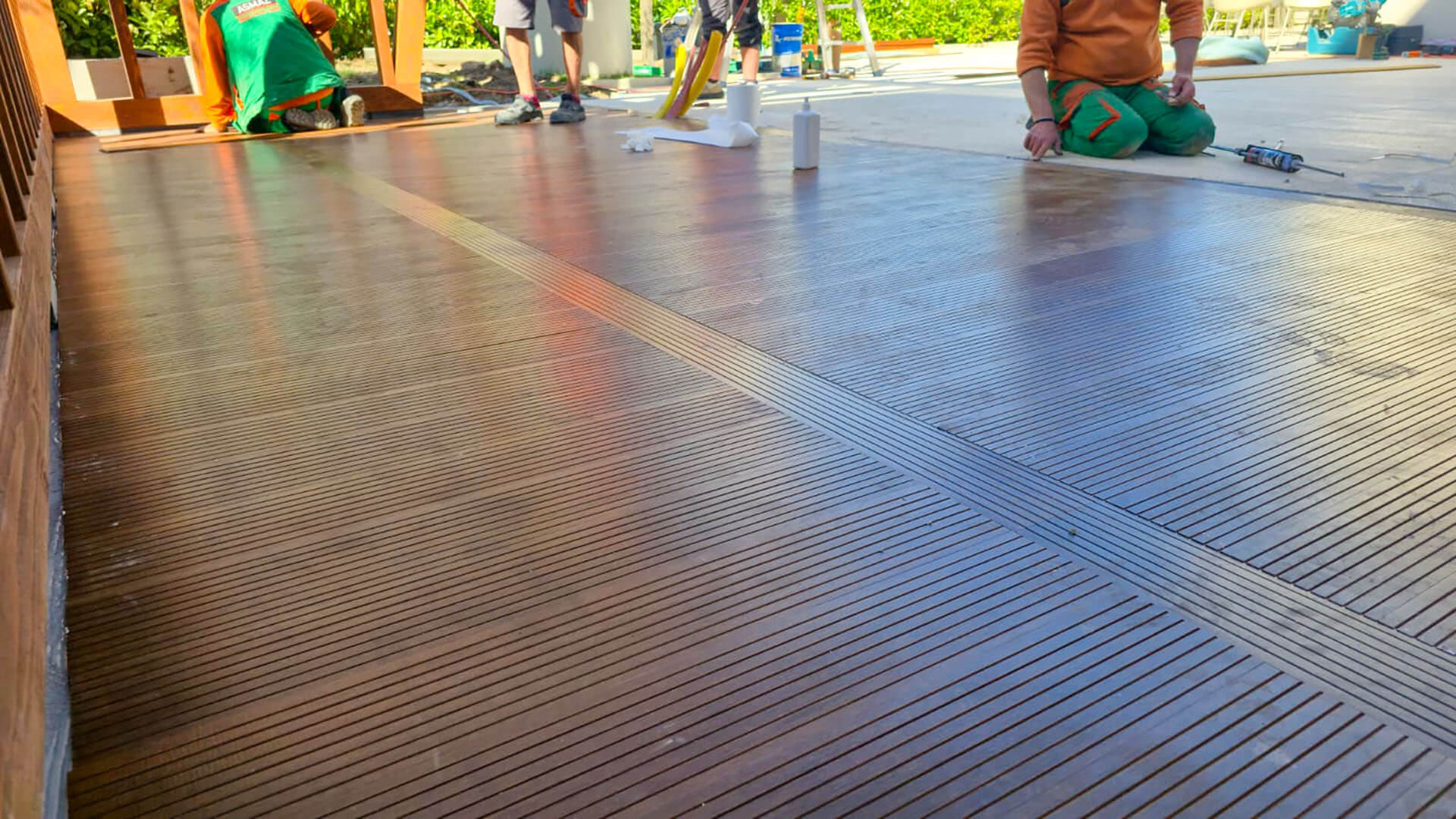 İş Bankası Marmaris Eğitim ve Dinlenme Tesisi - Açık Mutfak Pergola Strüktürü