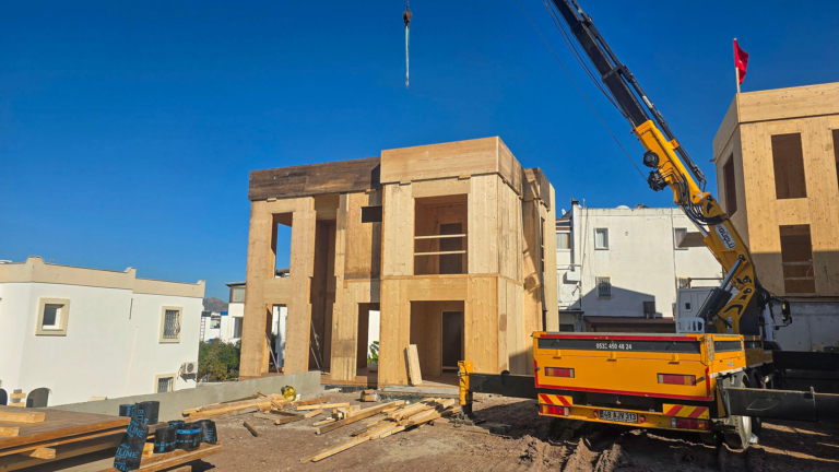 Gülhan Muslu Konakları – CLT Yapı Montajı