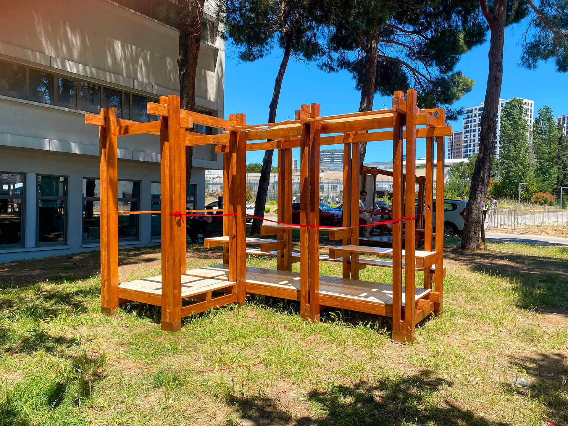 Marmara Üniversitesi Design+Build 1/1 Timber Workshop