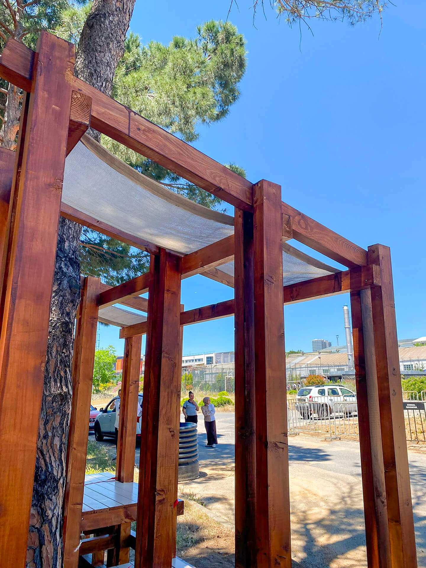 Marmara Üniversitesi Design+Build 1/1 Timber Workshop