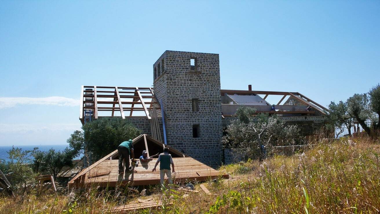 Taş Ev Çatı Strüktürü Şarköy