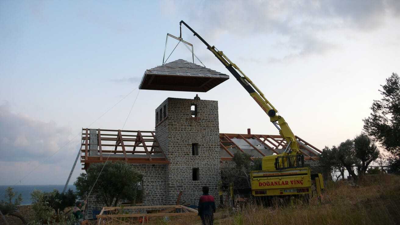 Taş Ev Çatı Strüktürü Şarköy