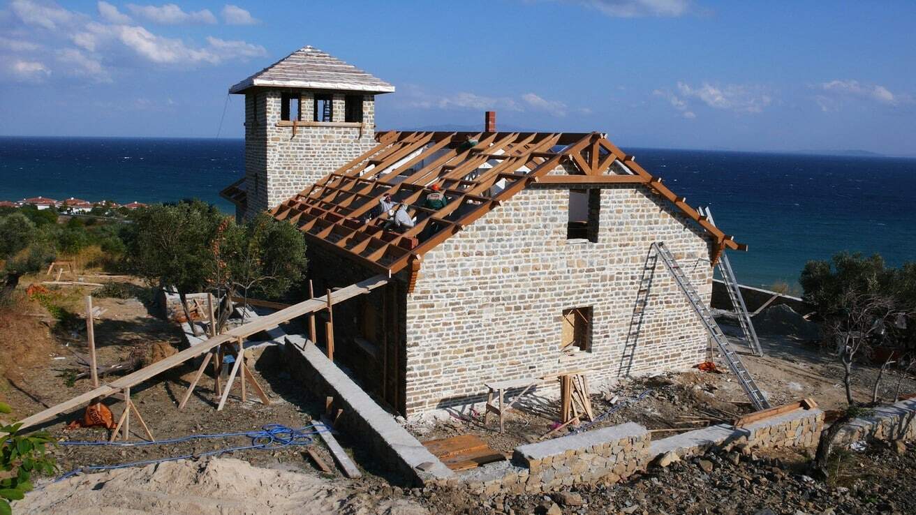 Taş Ev Çatı Strüktürü Şarköy