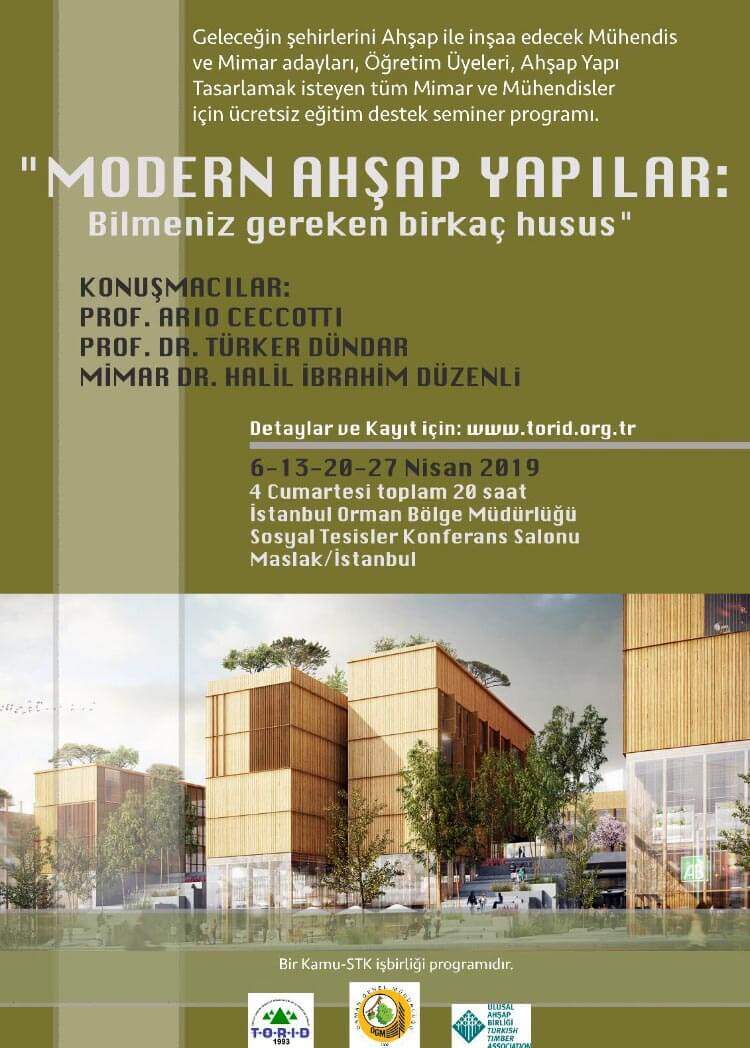 Modern Yapılarda Ahşap Semineri