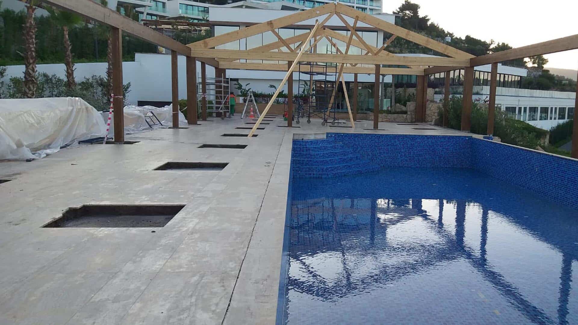 Le Meridien Bodrum Kapalı Havuz Strüktürü