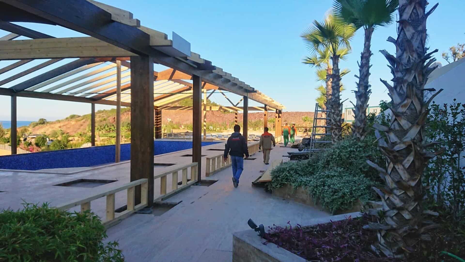 Le Meridien Bodrum Kapalı Havuz Strüktürü