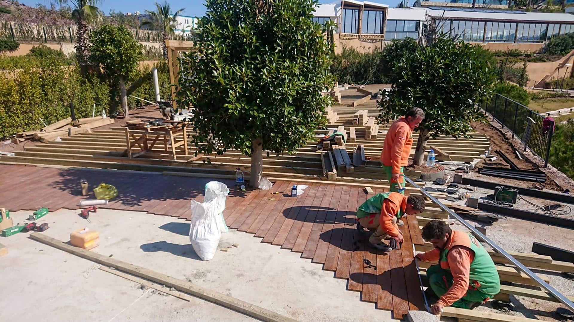 Le Meridien Bodrum Bambudeck ve Pergola Uygulamaları