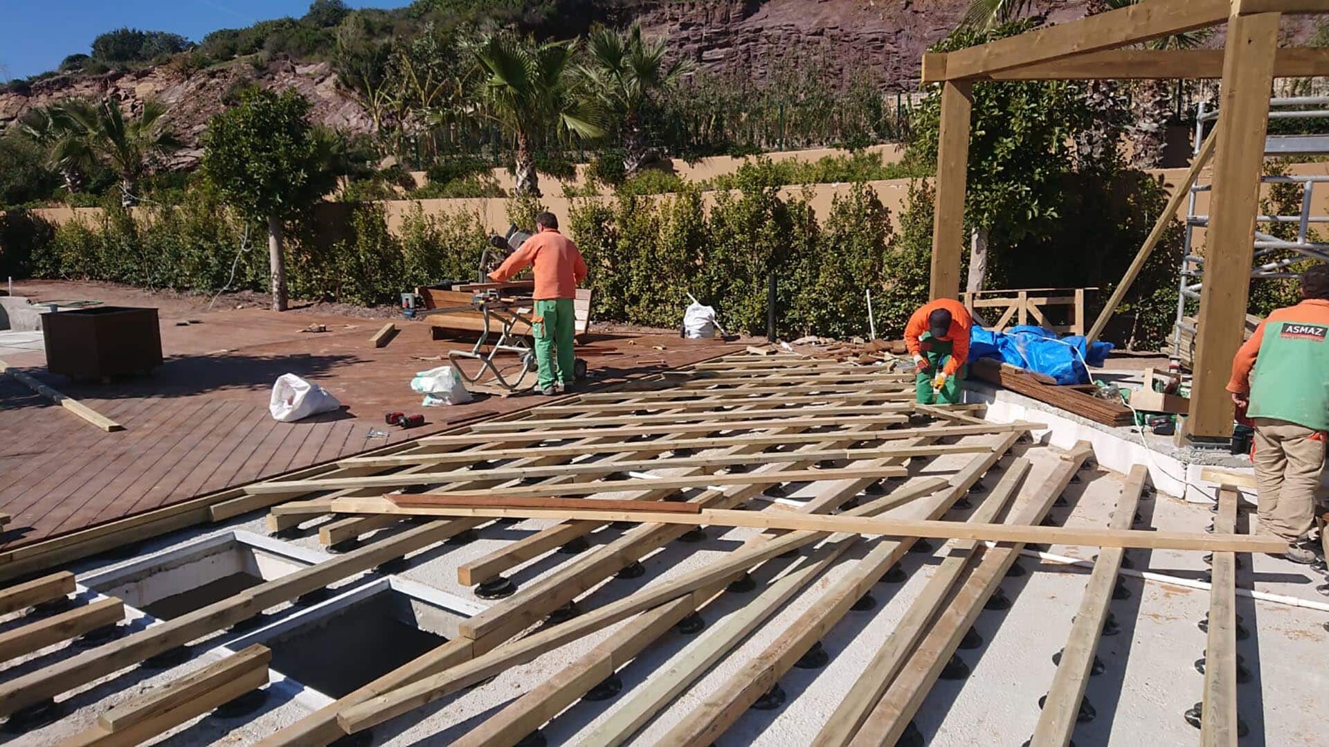 Le Meridien Bodrum Bambudeck ve Pergola Uygulamaları