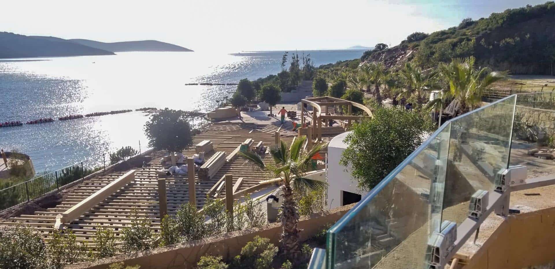 Le Meridien Bodrum Bambudeck ve Pergola Uygulamaları