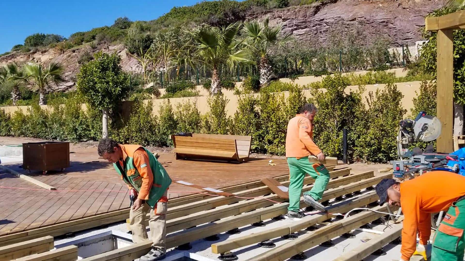 Le Meridien Bodrum Bambudeck ve Pergola Uygulamaları