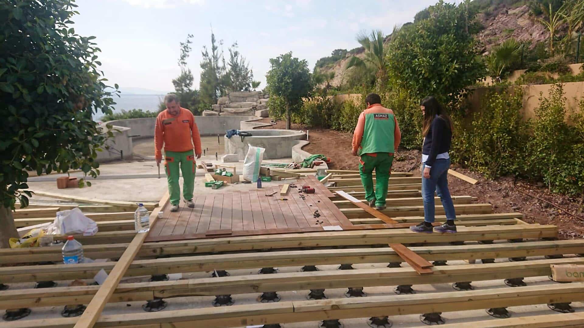 Le Meridien Bodrum Bambudeck ve Pergola Uygulamaları