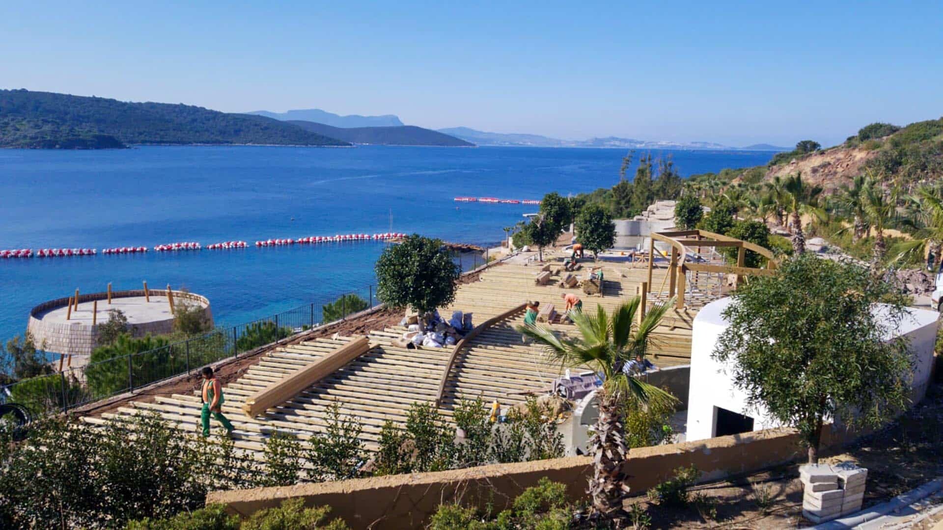 Le Meridien Bodrum Bambudeck ve Pergola Uygulamaları