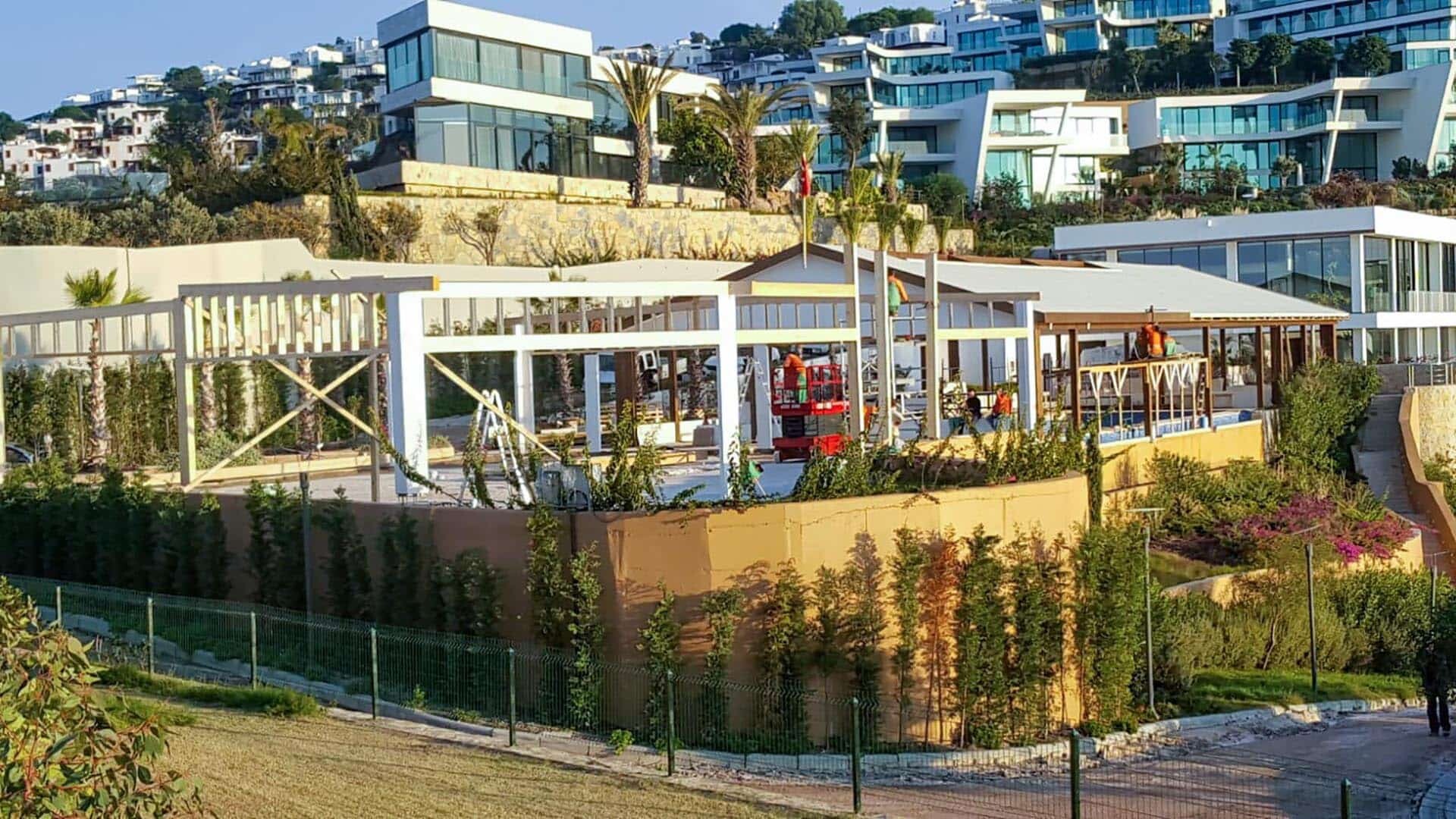 Le Meridien Bodrum Kapalı Havuz Strüktürü