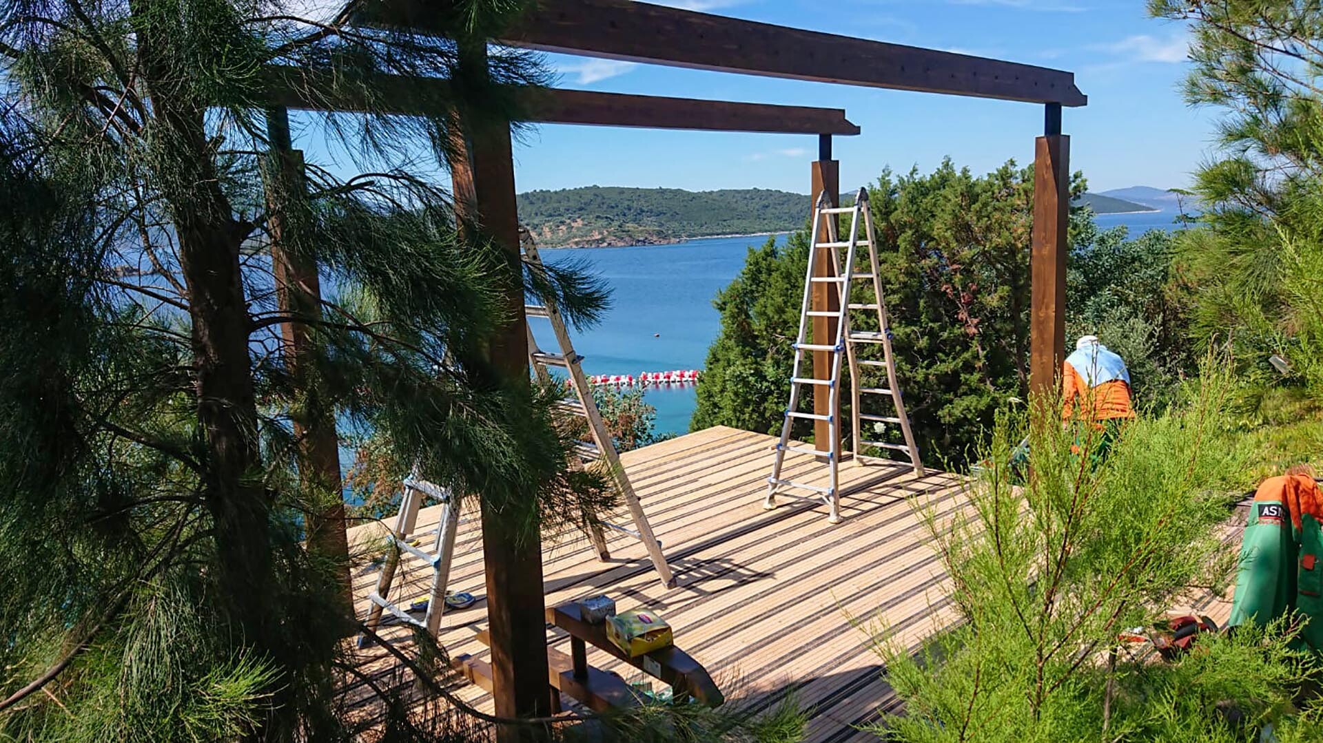 Le Meridien Bodrum Bambudeck ve Pergola Uygulamaları