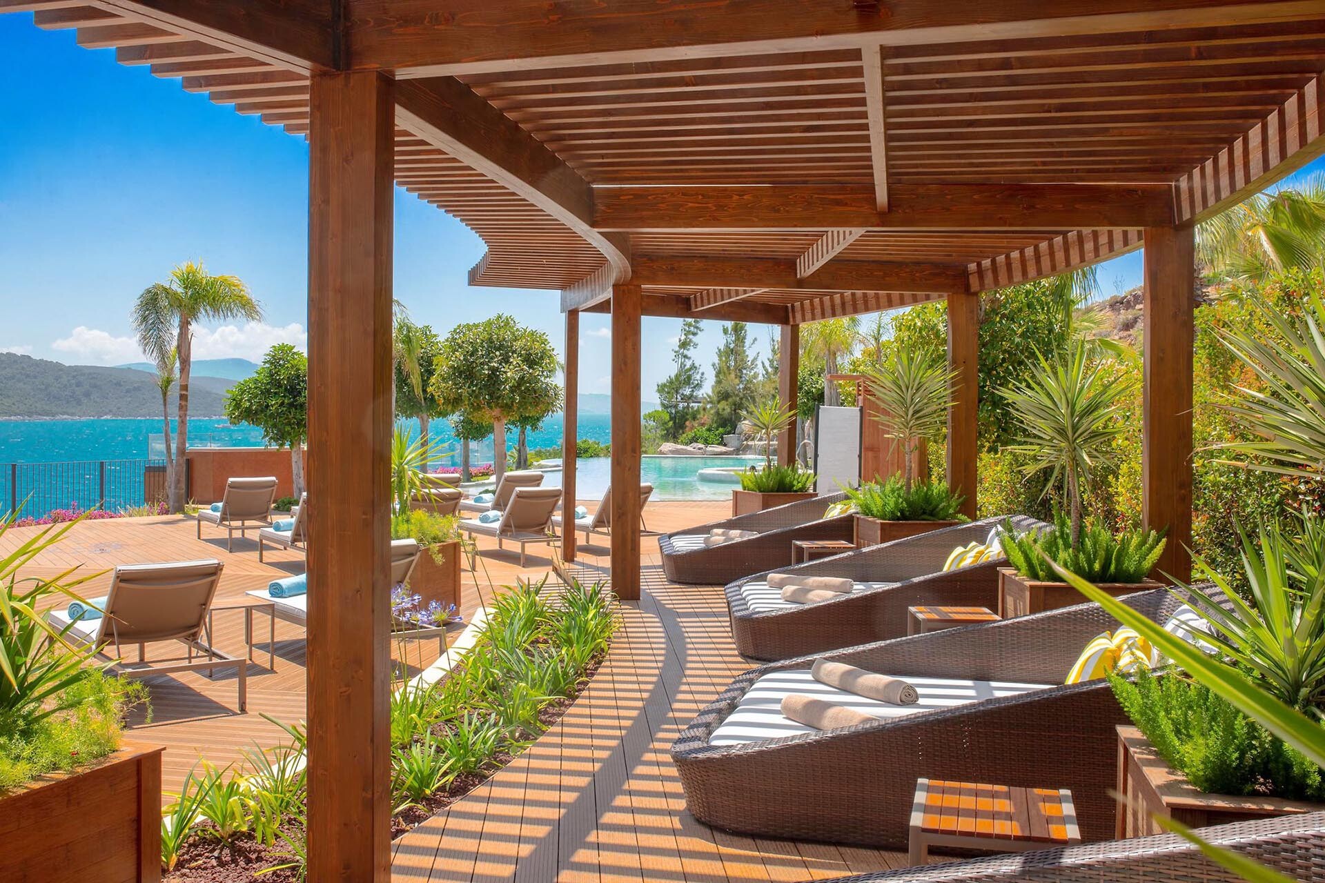 Le Meridien Bodrum Bambudeck ve Pergola Uygulamaları