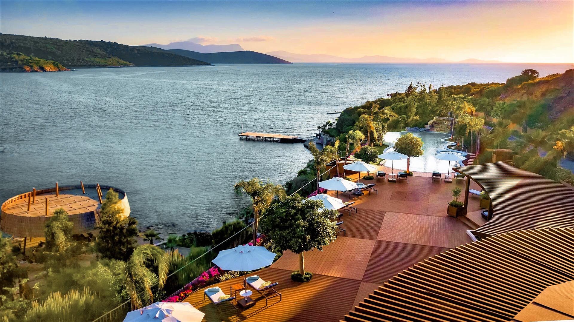 Le Meridien Bodrum Bambudeck ve Pergola Uygulamaları