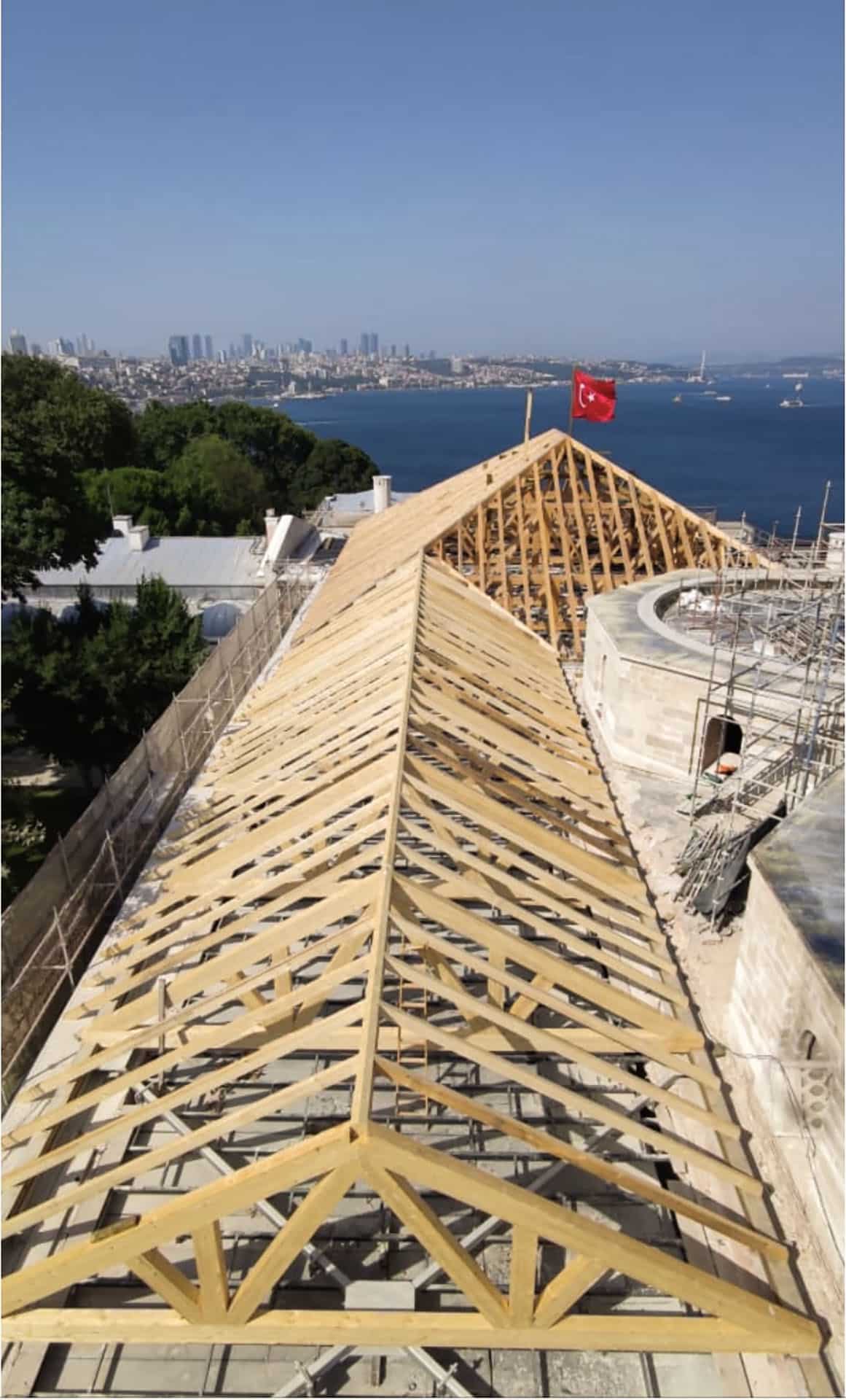 Topkapı Sarayı Müzesi Fatih Köşkü Çatısı Rekonstrüksiyon