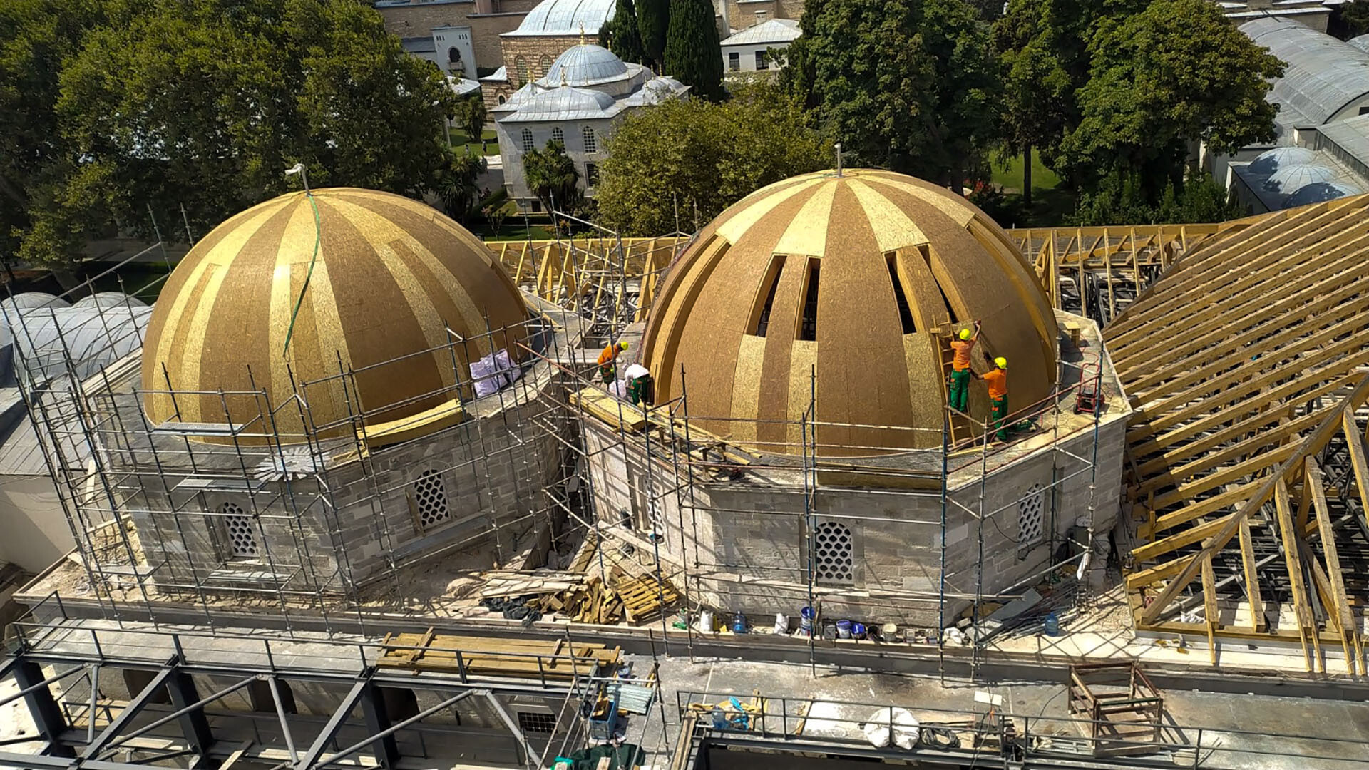 Topkapı Sarayı Müzesi Fatih Köşkü Çatısı Rekonstrüksiyon