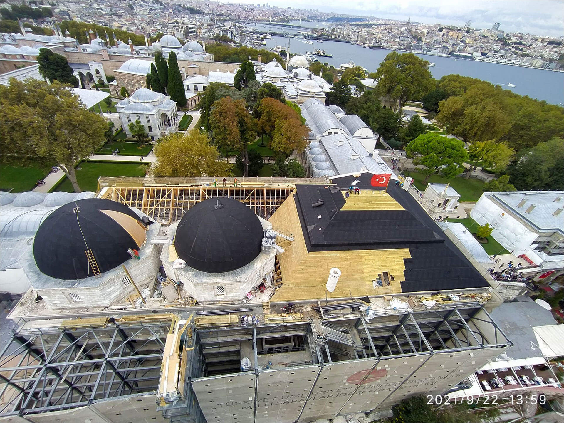 Topkapı Sarayı Müzesi Fatih Köşkü Kubbe Strüktürü Rekonstrüksiyon Projesi