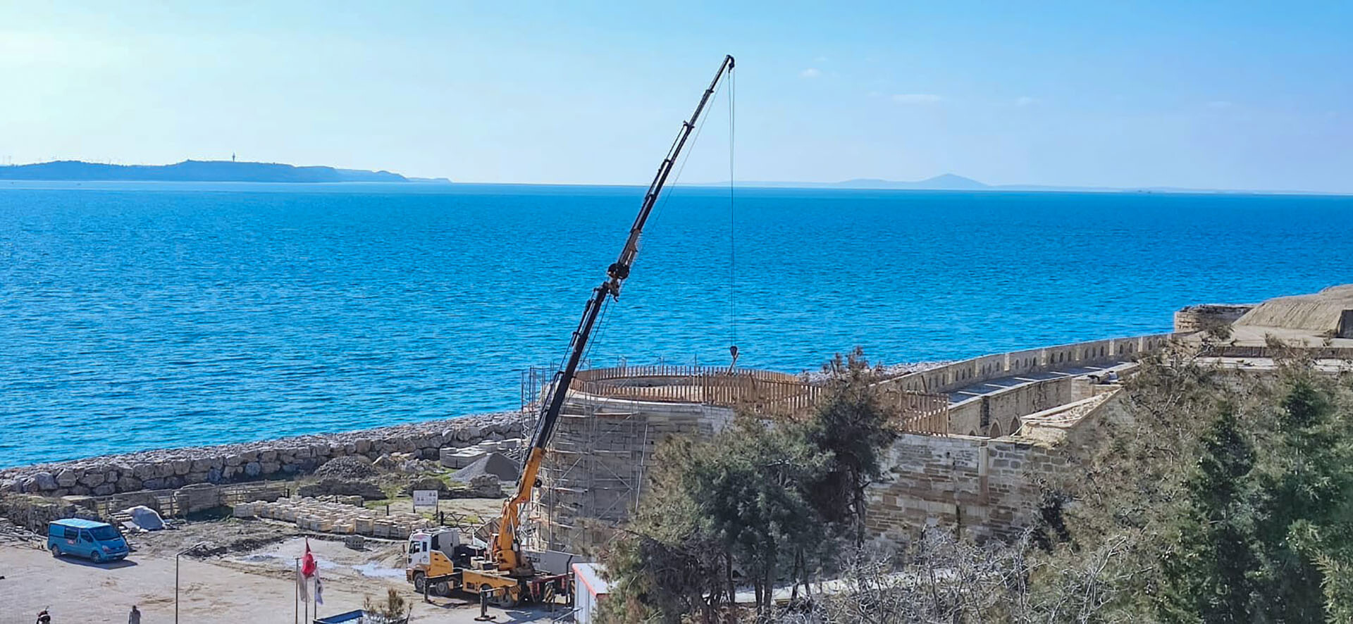 Çanakkale Seddülbahir Kalesi Çitleri