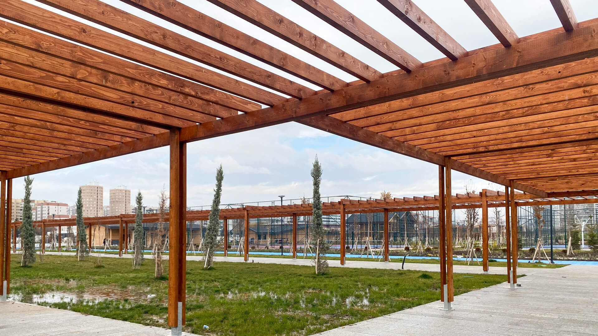 ABB Batıkent Rekreasyon - Peyzaj Pergola