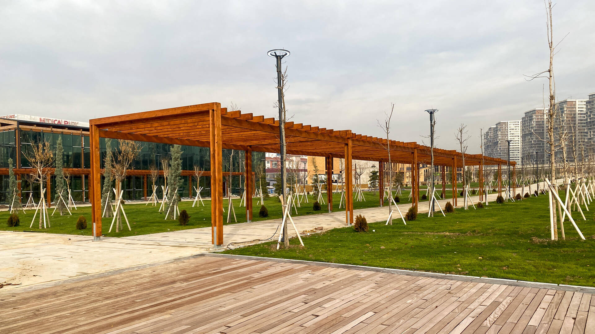 ABB Batıkent Rekreasyon - Peyzaj Pergola