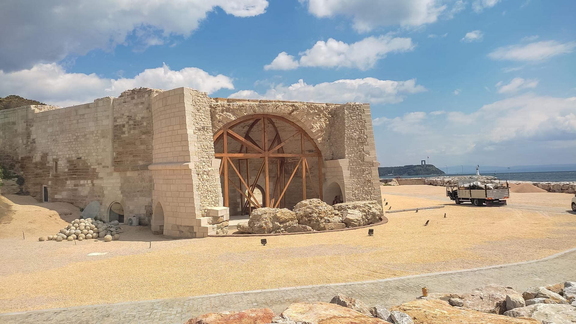 Çanakkale Seddülbahir Kalesi Güney Kule