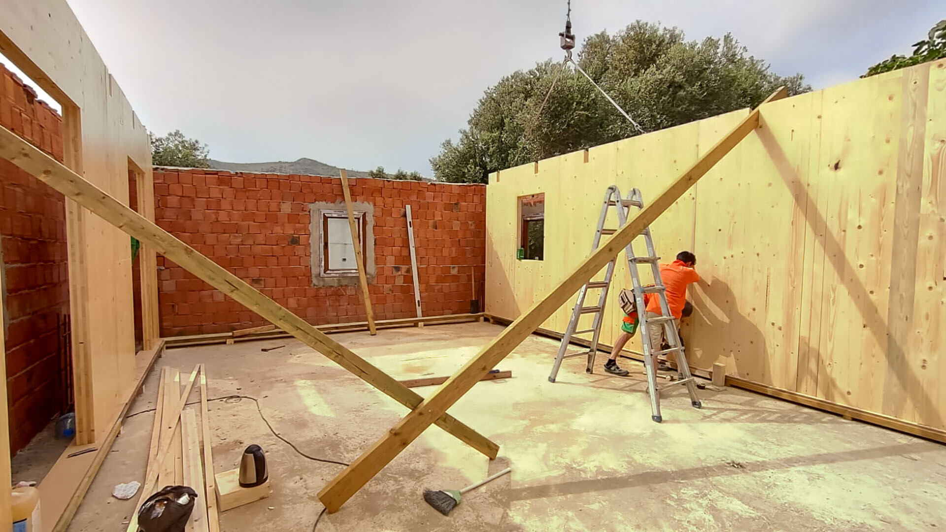 Bodrum Çökertme CLT Konut