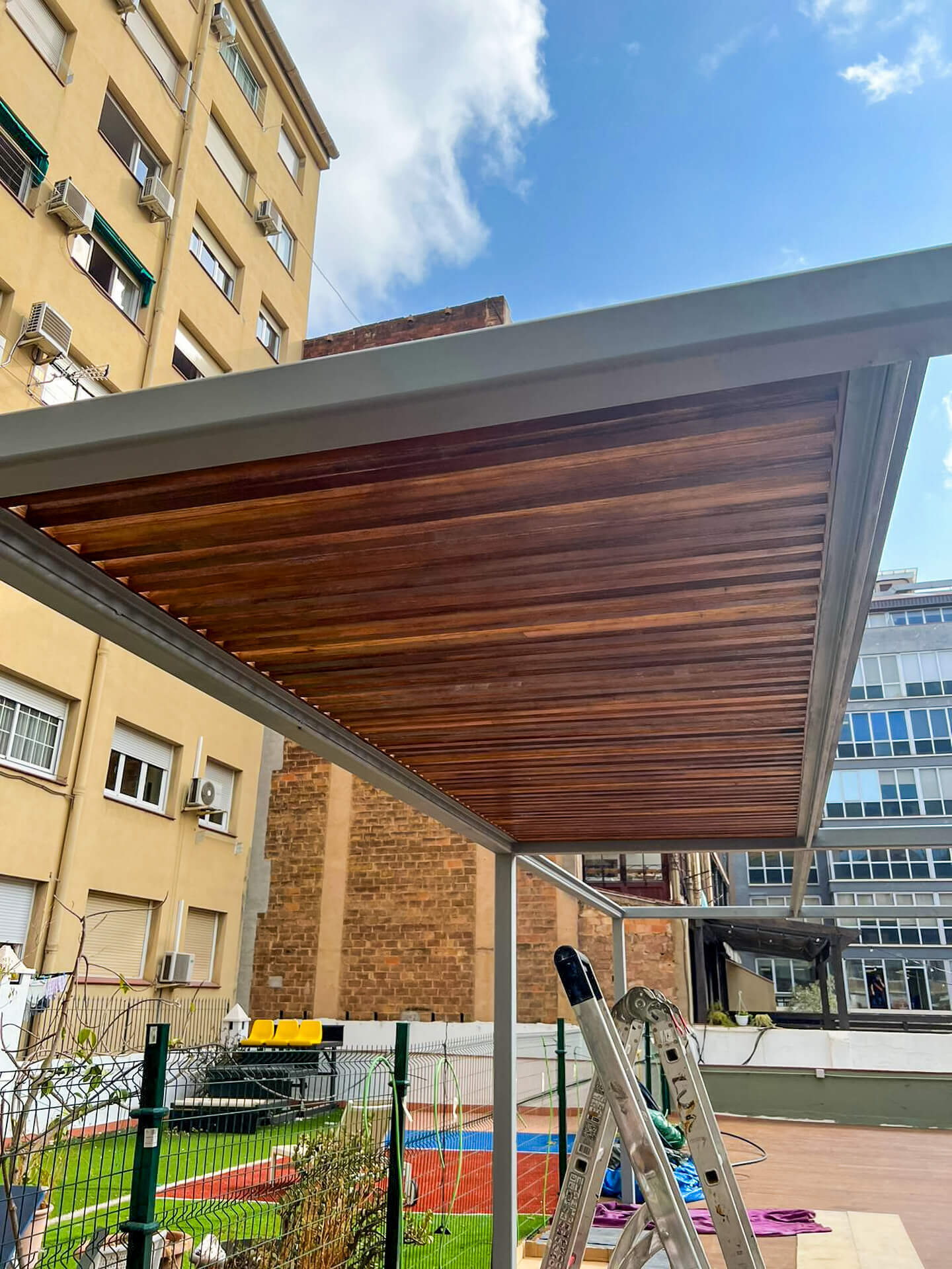 Barselona Teras – Pergola ve Bambudeck Projesi