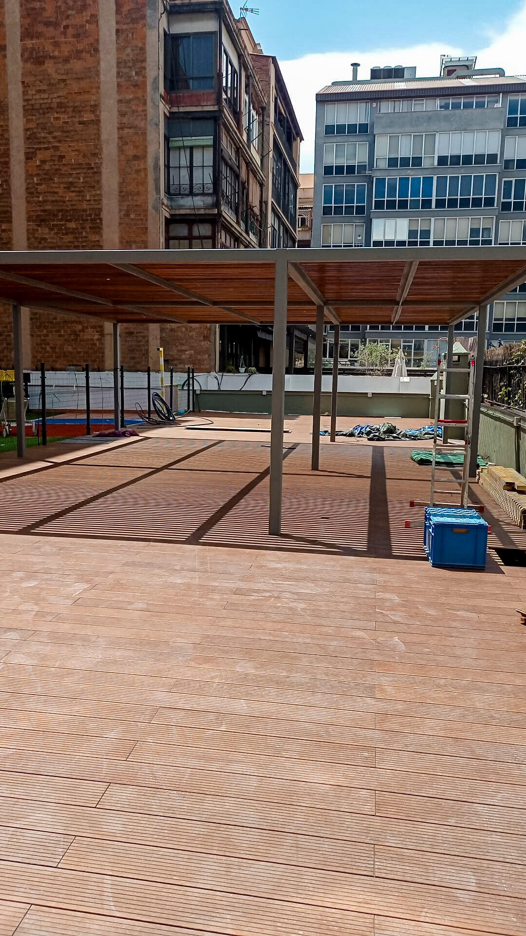 Barselona Teras – Pergola ve Bambudeck Projesi