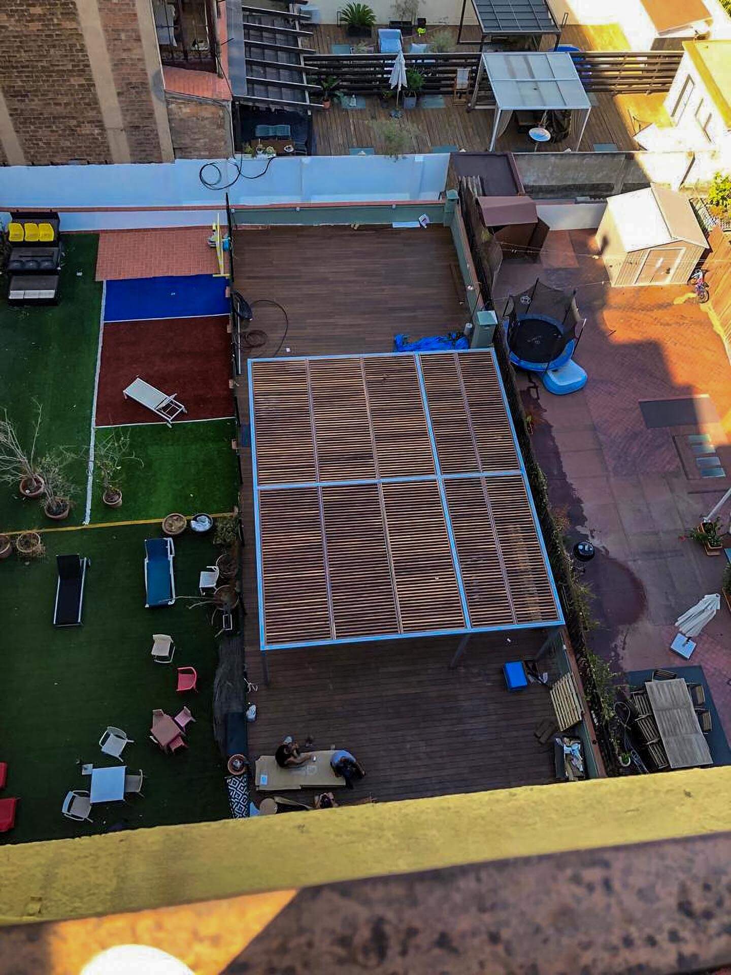 Barselona Teras – Pergola ve Bambudeck Projesi