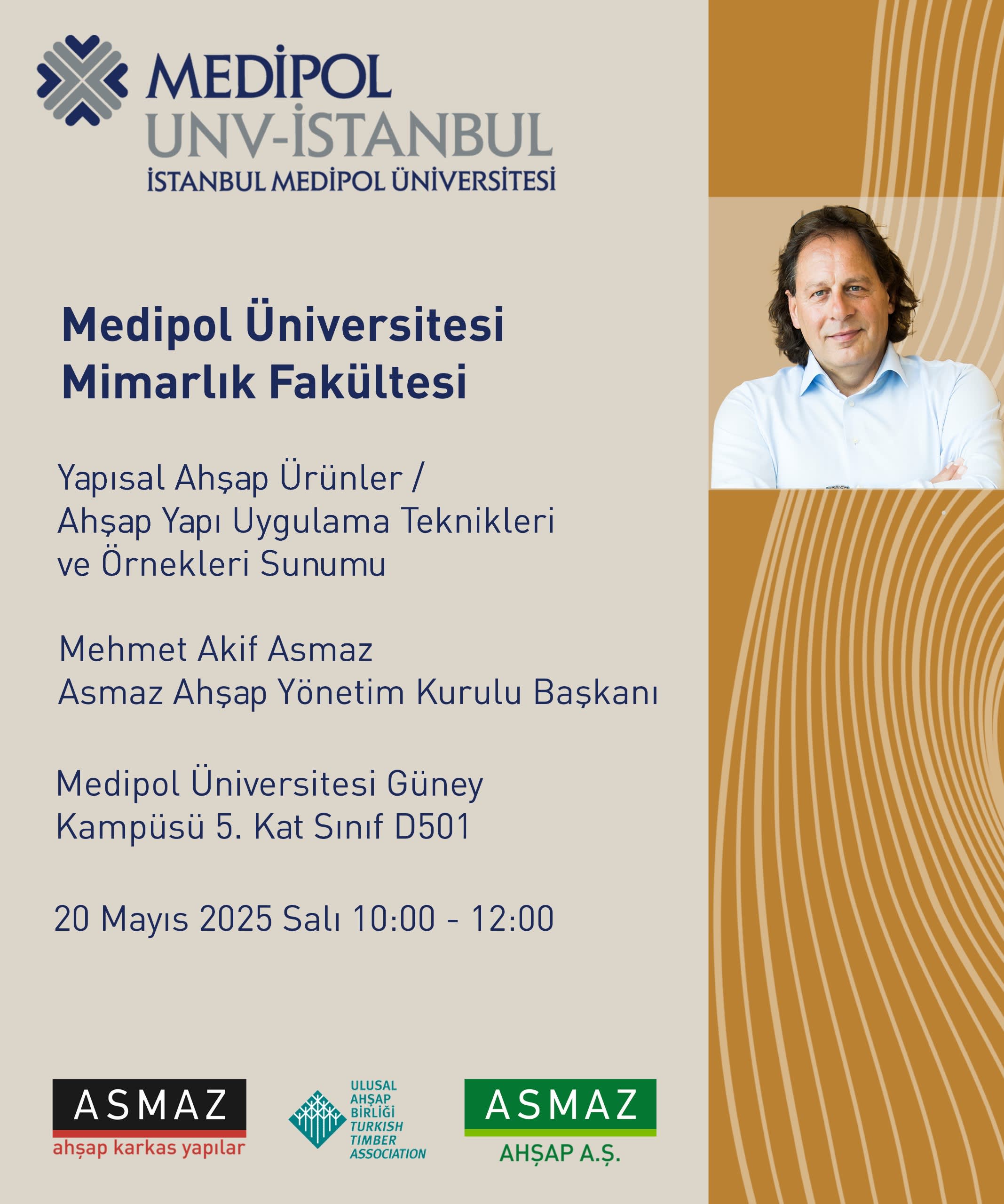 Medipol Üniversitesi Mimarlık Fakültesi Yapısal Ahşap Ürünler ve Uygulama Teknikleri Sunumu