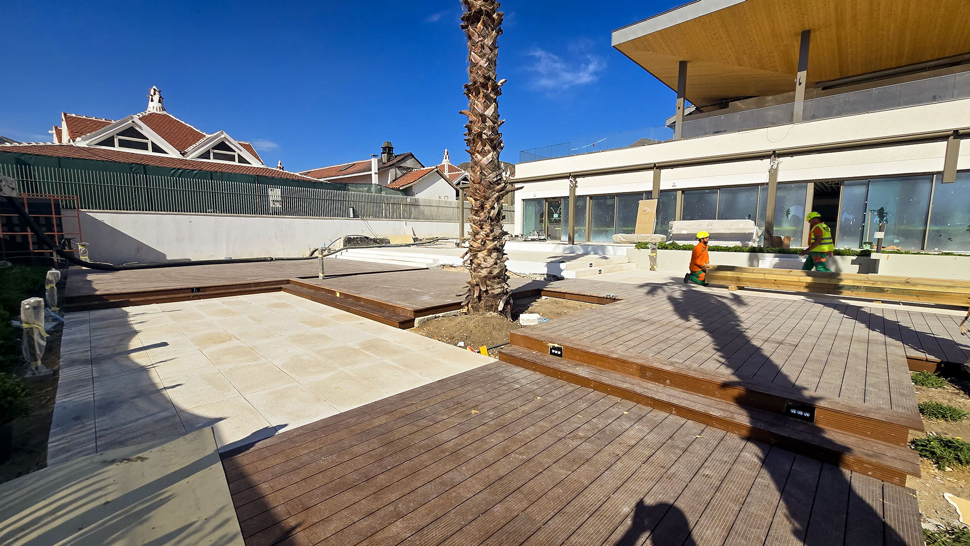 İş Bankası Eğitim ve Dinlenme Tesisi - Bambudeck Zemin Döşemesi