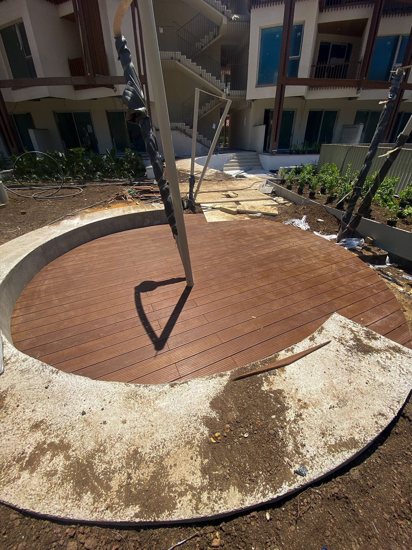 İş Bankası Eğitim ve Dinlenme Tesisi - Bambudeck Zemin Döşemesi