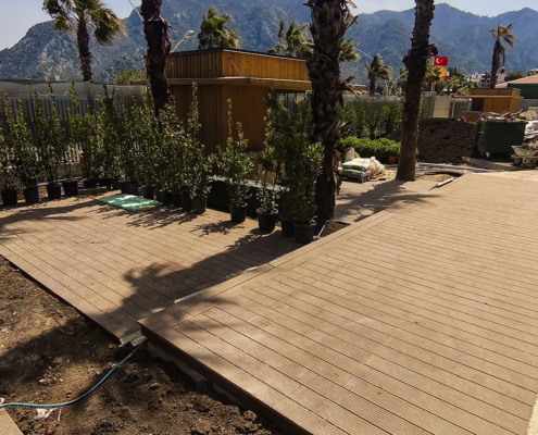 İş Bankası Eğitim ve Dinlenme Tesisi - Bambudeck Zemin Döşemesi İş Bankası Eğitim ve Dinlenme Tesisi - Bambudeck Zemin Döşemesi