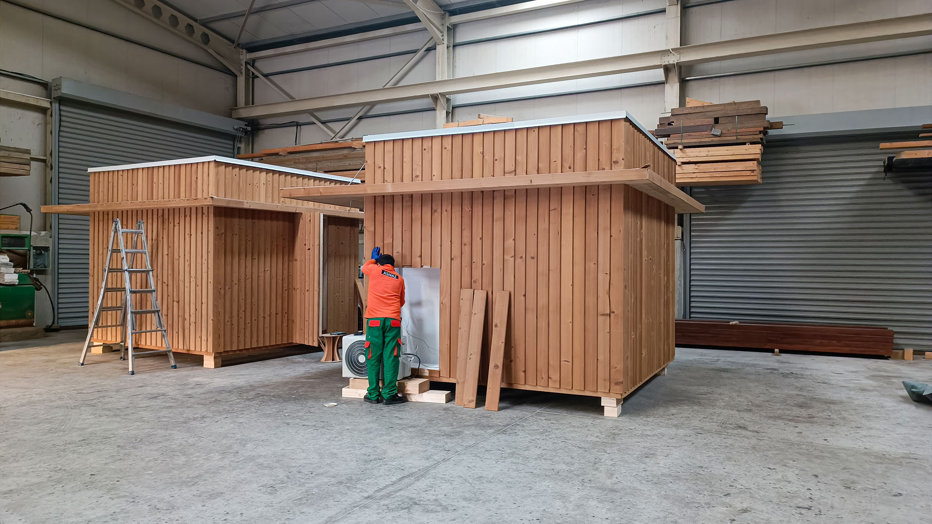 İş Bankası Eğitim ve Dinlenme Tesisi - Kiosk Strüktürleri